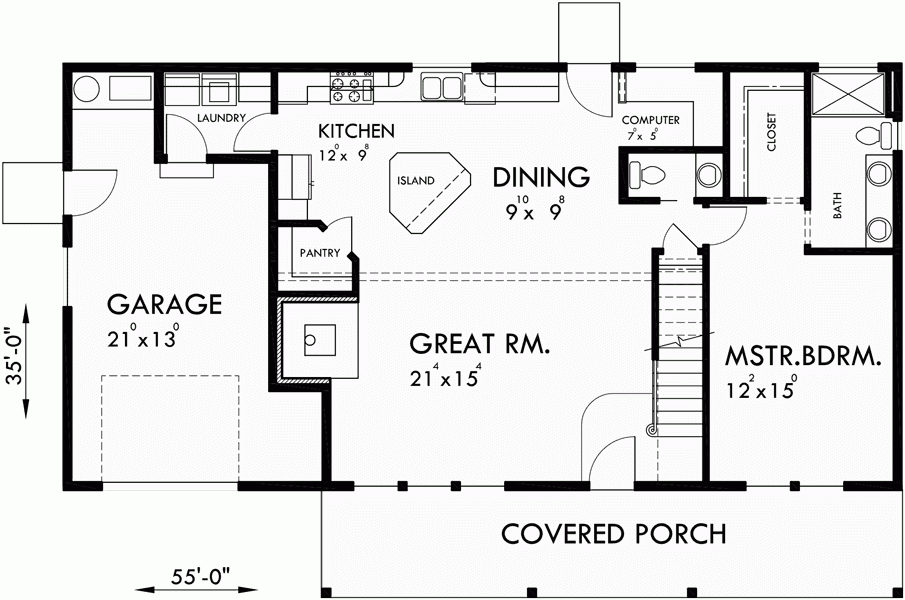 1 5 Story House Plans With First Floor Master Floorplans click - 1.5 Story House Plans Master Down