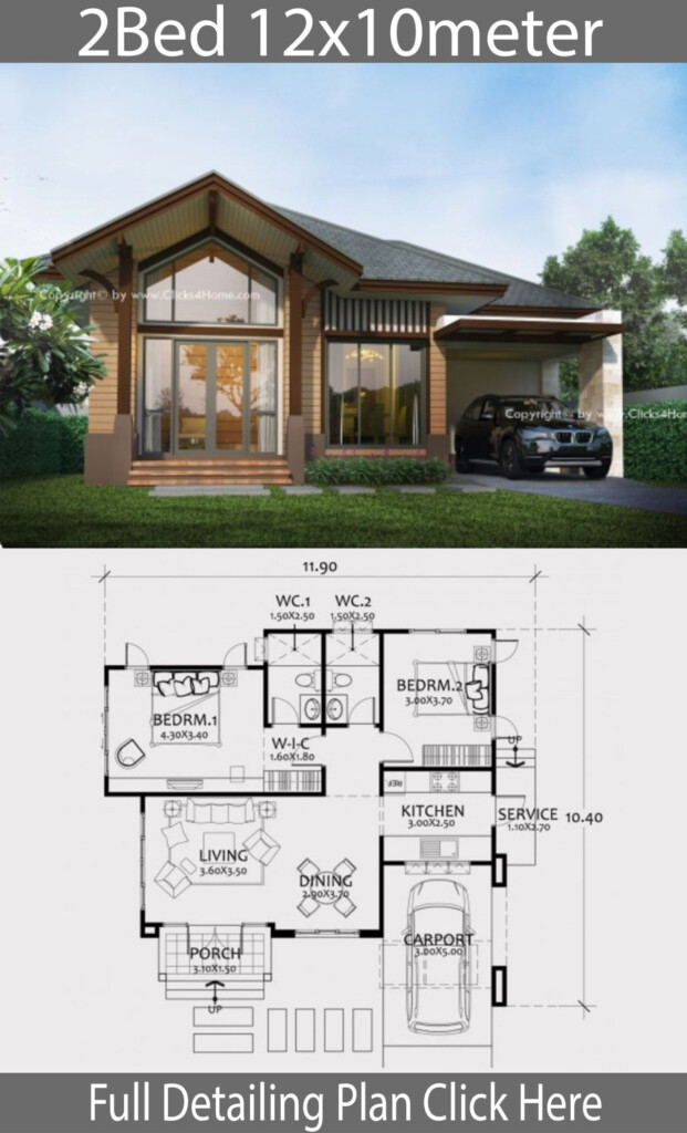 100 Stunning A House Plan For 2 Bedroom Not To Be Missed - Two Story 2 Bedroom House Plans