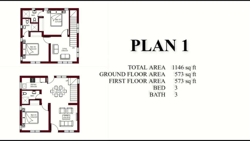 1000 Sq Ft 2 STORY HOUSE PLANS tiny house plans low budget 1000 sqft  - 1000 Sqft 2 Story House Plans