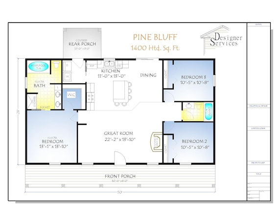 1400 Sq Ft House Plans - 1400 Sq Ft House Plans 2 Story