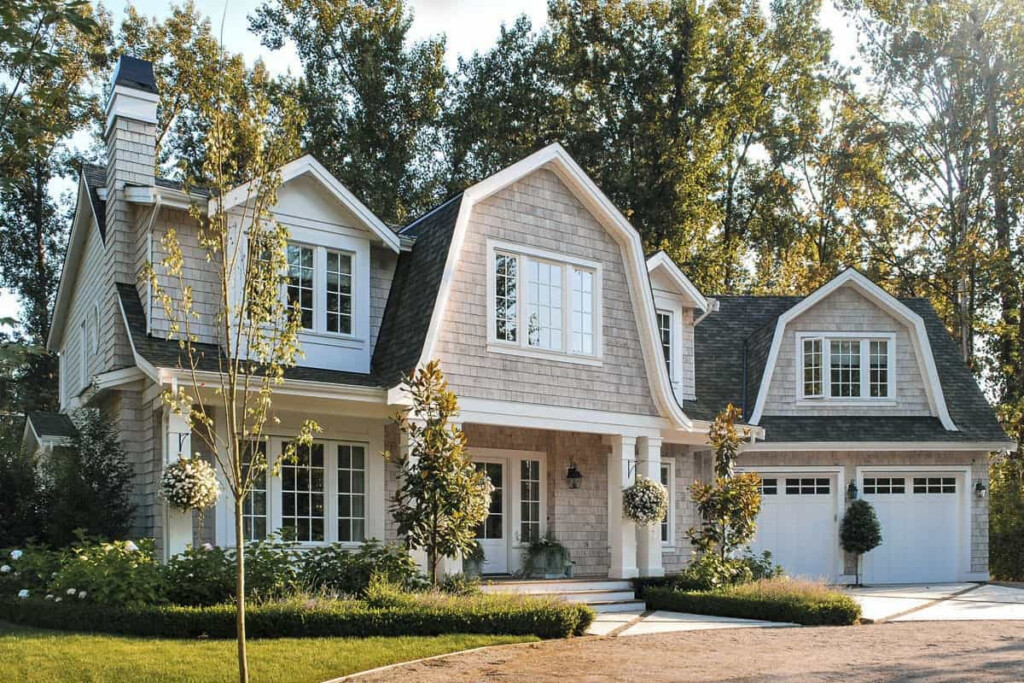 15 House Plans With A Gambrel Roof - Gambrel 2 Story House Plans