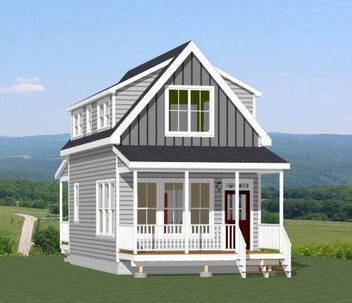 16X30 HOUSE 2 Bedroom PDF Floor Plan 878 Sq Ft Model 8O  - 16X30 2 Story House Plans