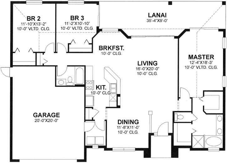 1700 Sqft 2 Story House Plans Traditional Style House Plan 3 Beds 2 5  - 1700 Sq Ft House Plans 2 Story