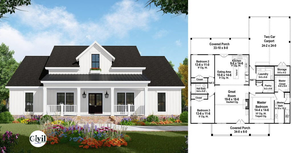 1800 Sq Ft Brilliant Single Floor House With 3 Beds Engineering  - 1800 Sf Single Story House Plans