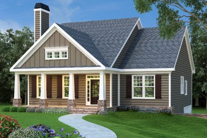 1853 Square Feet 4 Bedrooms 3 Bathrooms Birmingham Craftsman House  - 4 Bedroom Story And A Half House Plans