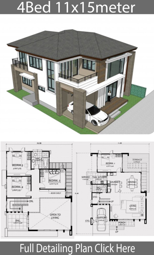 2 Storey House Design And Floor Plan Nada Home Design - Double Story House Floor Plans