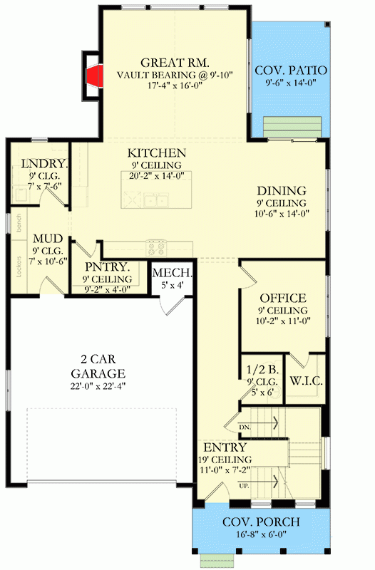 2 Story 2600 Square Foot Contemporary Classic House Plan With Lower  - 2600 Sq Ft Two Story House Plans