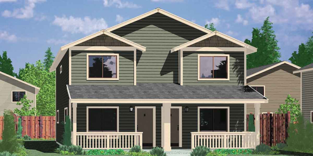 2 Story Duplex Floor Plans With Garage Floorplans click - Duplex House Plan 2 Story Garage