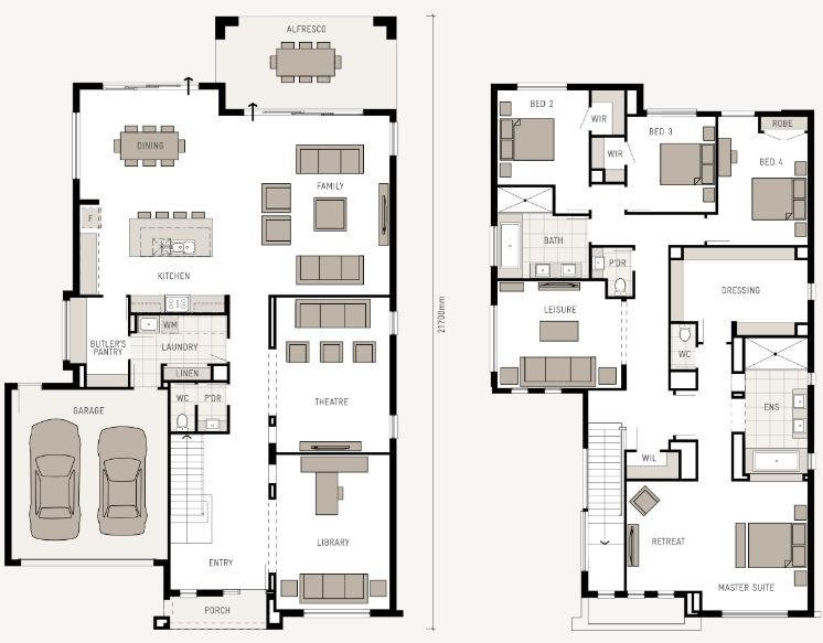 2 Story House Plans With Master On Second Floor - 2 Story House Plans With Master On Second Floor