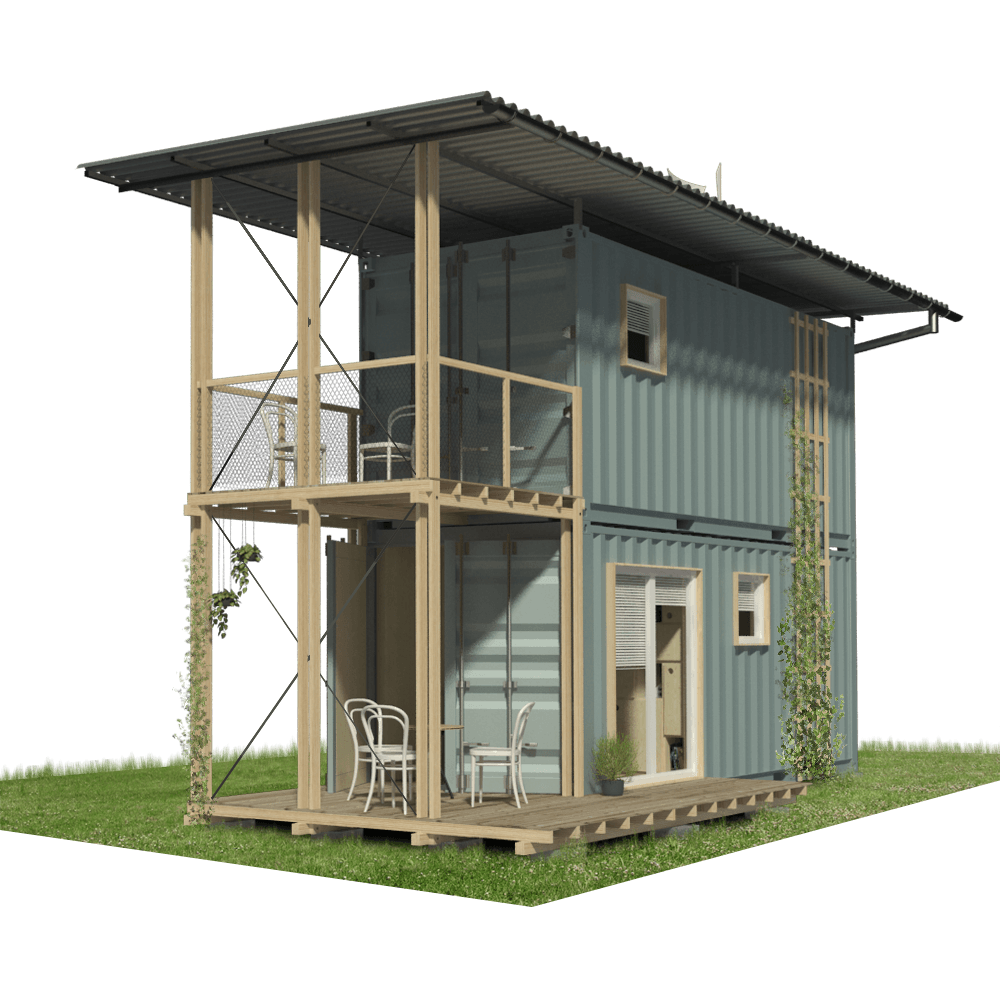 2 Story Shipping Container Home Plans - Two Story Shipping Container House Plans