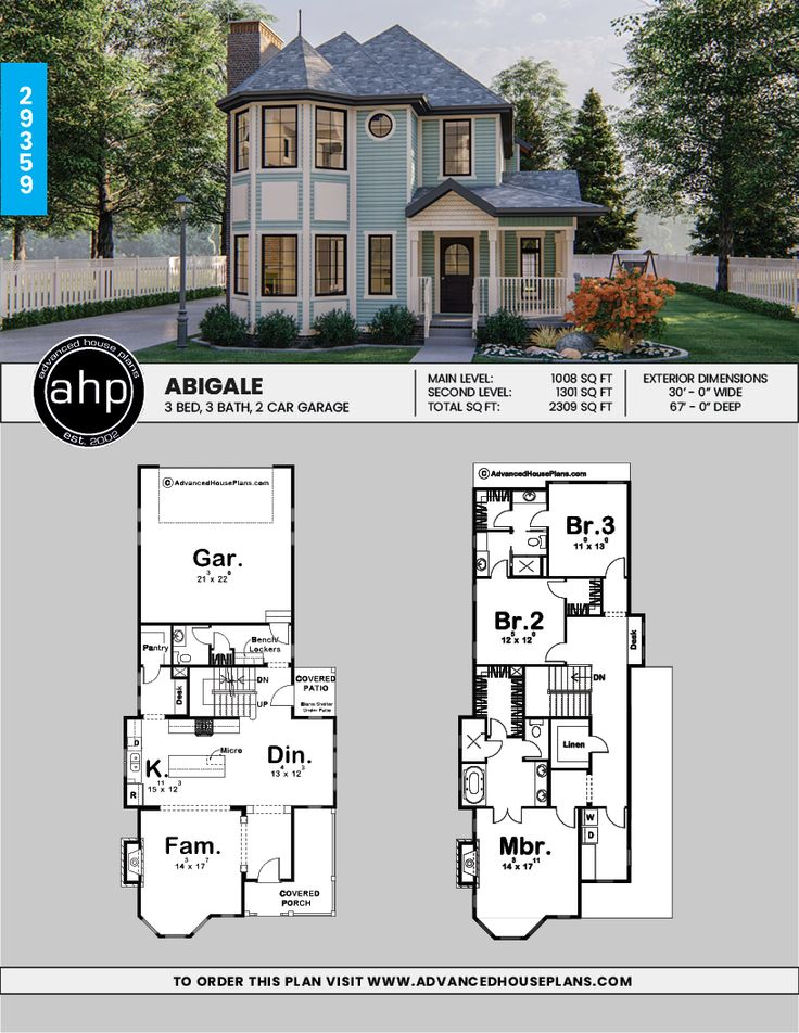 2 Story Victorian House Plan Abigale Victorian House Plans Sims  - 20 X 50 2 Story Victorian House Plans