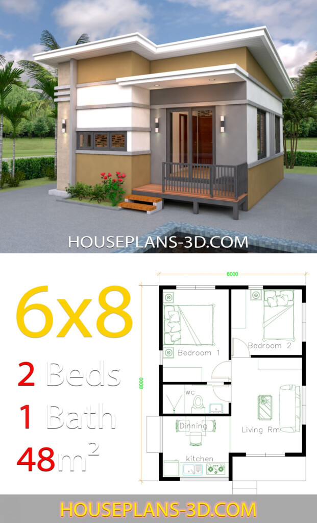 20 Small 2 Bedroom House Plans MAGZHOUSE - Small 2 Story 2 Bedroom House Plans