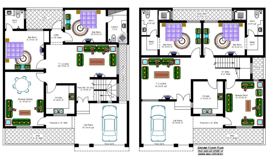 2000 Sq Ft House Plans 2 Floor Floorplans click - 2 Story House Plans 2000 Square Feet