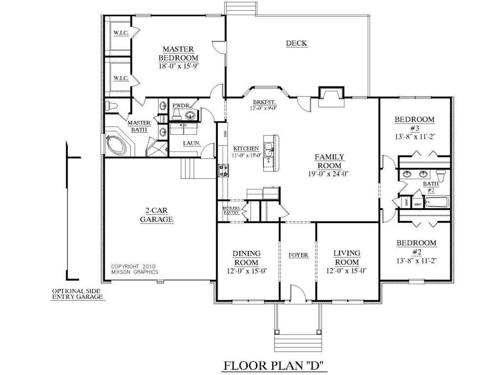 2000 Sq Ft Ranch Floor Plans Floorplans click - 2 Story House Floor Plans 2000 Sq Ft