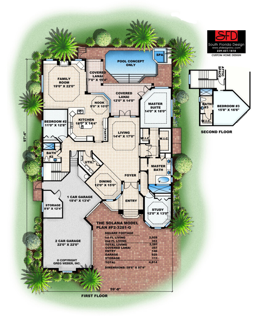 21 Open Floor House Plans Amazing Concept - 1.5 Story House Plans With With Open Floor Plan