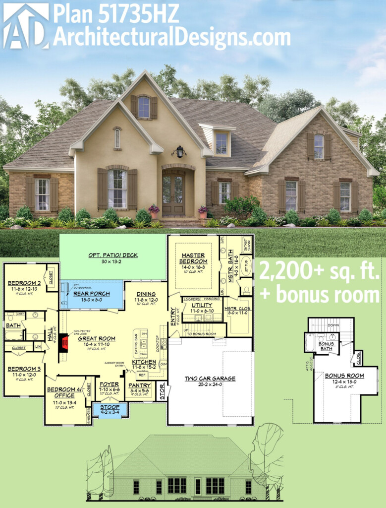 2200 Sq Foot House Plans Printable Templates Free - 2200 Sq Foot Single Story House Plans