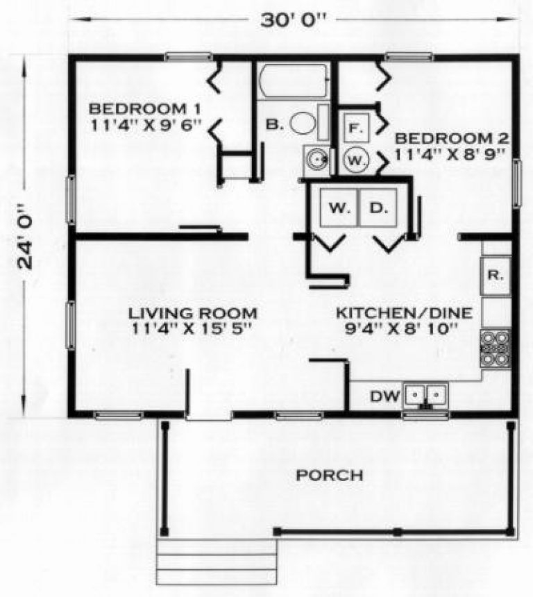 24 X 30 Floor Plans With Loft Floorplans click - 24X30 2 Story House Plans