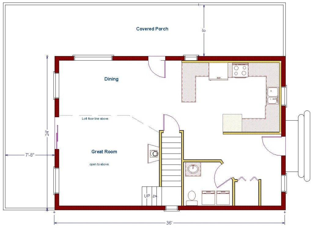 24x36 2 Story House Plans Plougonver - 24 X 36 Two Story House Plans