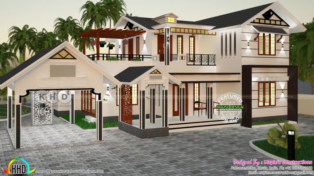 2500 Sq Ft House Plans Kerala Low Economy Two Floor Modern 53 OFF - 2500 Sq Ft House Plans Two Story