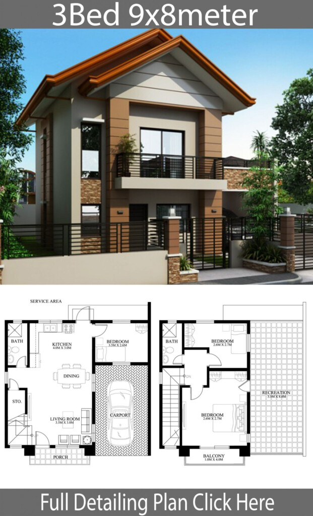 3 Bedroom Two Story House Plans Advantages And Disadvantages For  - Three Bedroom Two Story House Plans