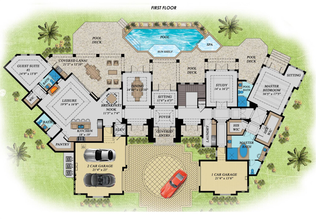 3 Story Mansion Floor Plans Floorplans click - 3 Story Luxury House Plans