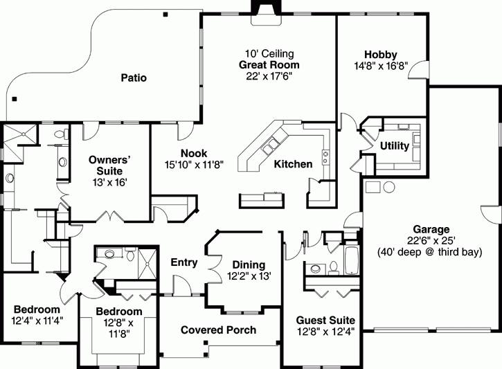 3000 Sq Ft Open Floor Plans Floorplans click - 3000 Sq Ft House Plans Single Story