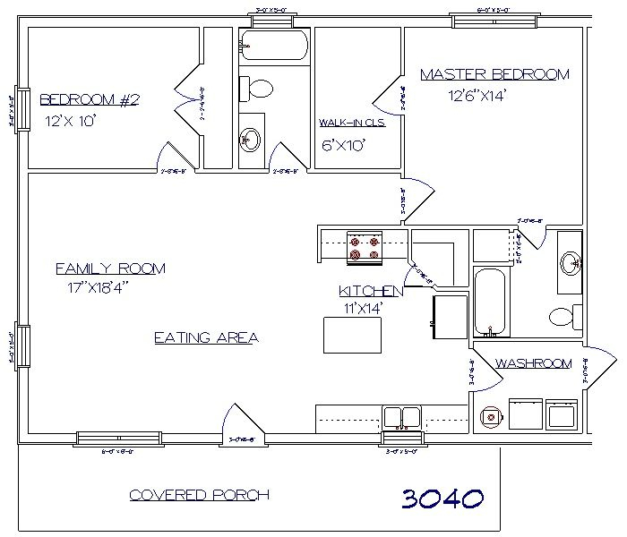 30X40 Pole Barn House Plans Understanding The Basics House Plans - Single Story Pole Barn House Floor Plans