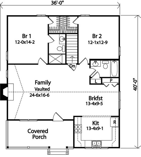 33 32x32 Ideas House Plans Floor Plans Small House Plans - 32X32 2 Story House Plans