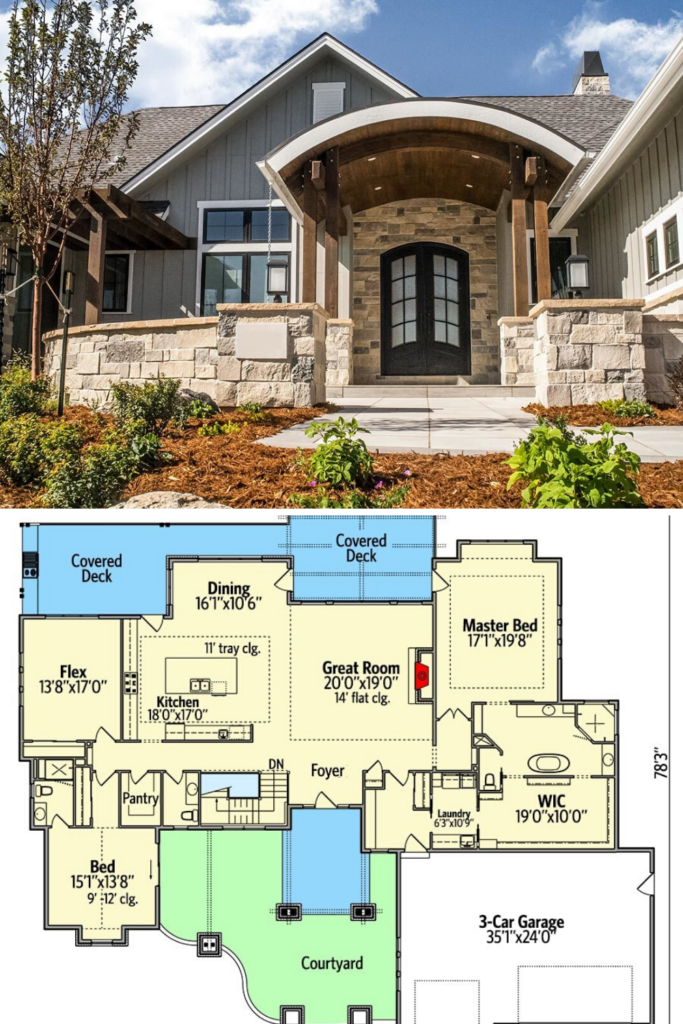 4 Bedroom Single Storey House Plans Printable Templates Free - Four Bedroom Single Story House Plans