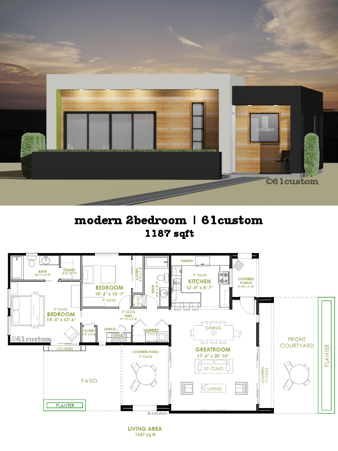 42 Simple House Plans 2 Bedroom 2 Bath Modern New Home Floor Plans - Single Story 2 Bedroom 2 Bath House Plans