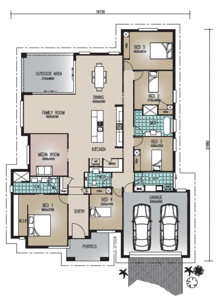 5 Bedroom Home Plans Richard Adams Homes - 5 Bedroom Modern House Plans Single Story