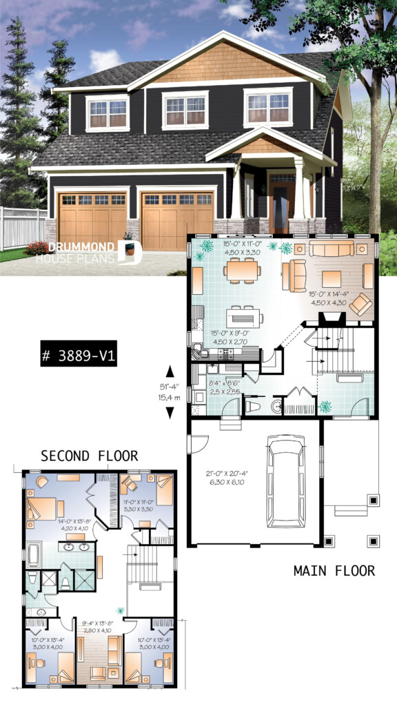 50 Foot Wide House Plans Exploring The Possibilities Of Large Scale  - 50 Foot Wide House Plans 2 Story