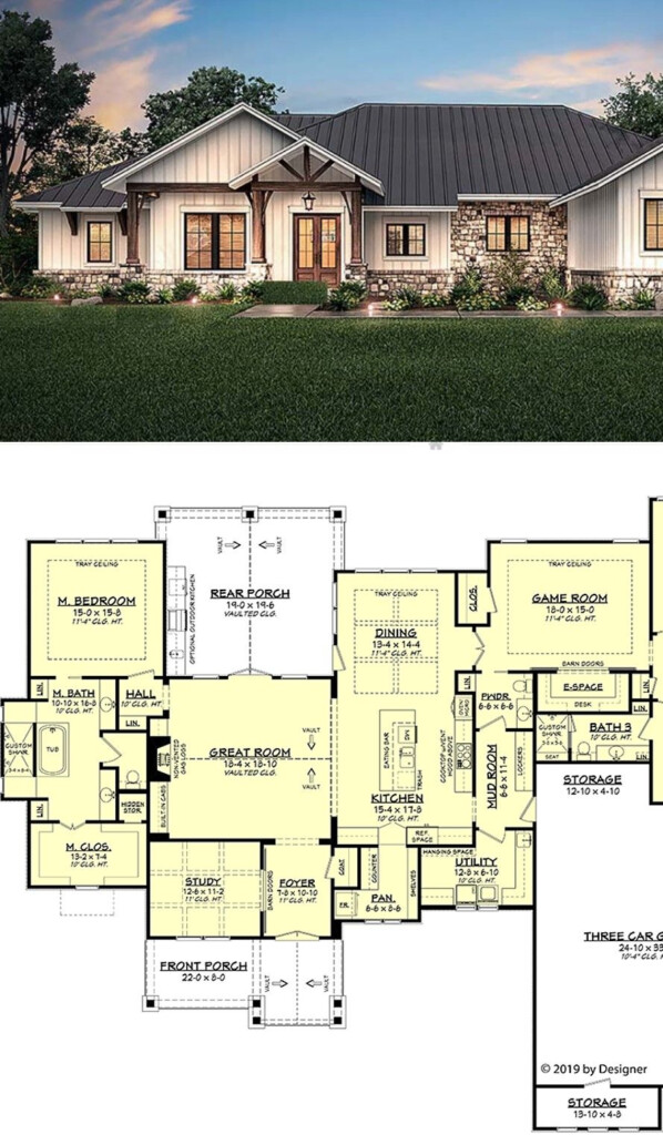 54 Inspiring Ranch House Plans With No Formal Dining Room Not To Be Missed - 1.5 Story Ranch House Plans