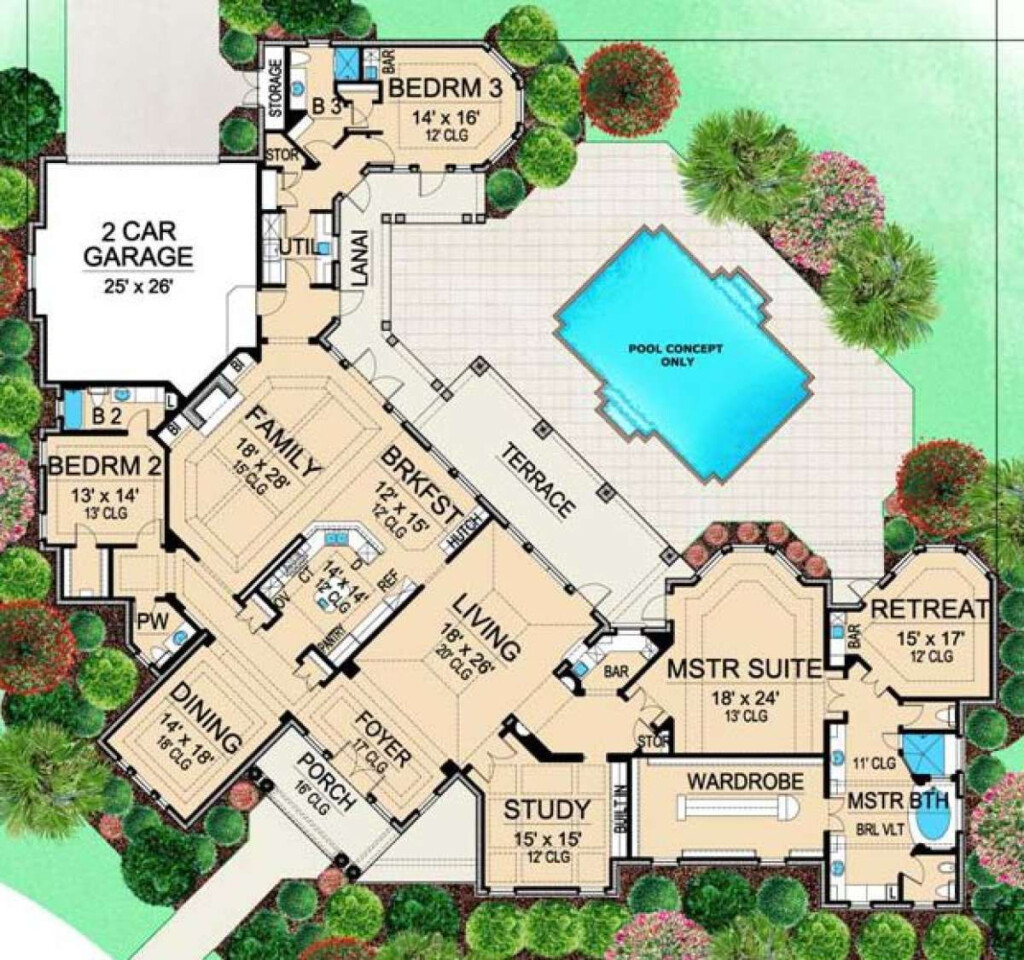 6000 Square Foot Home Plans Printable Templates Free - 6000 Sq Ft House Plans 2 Story