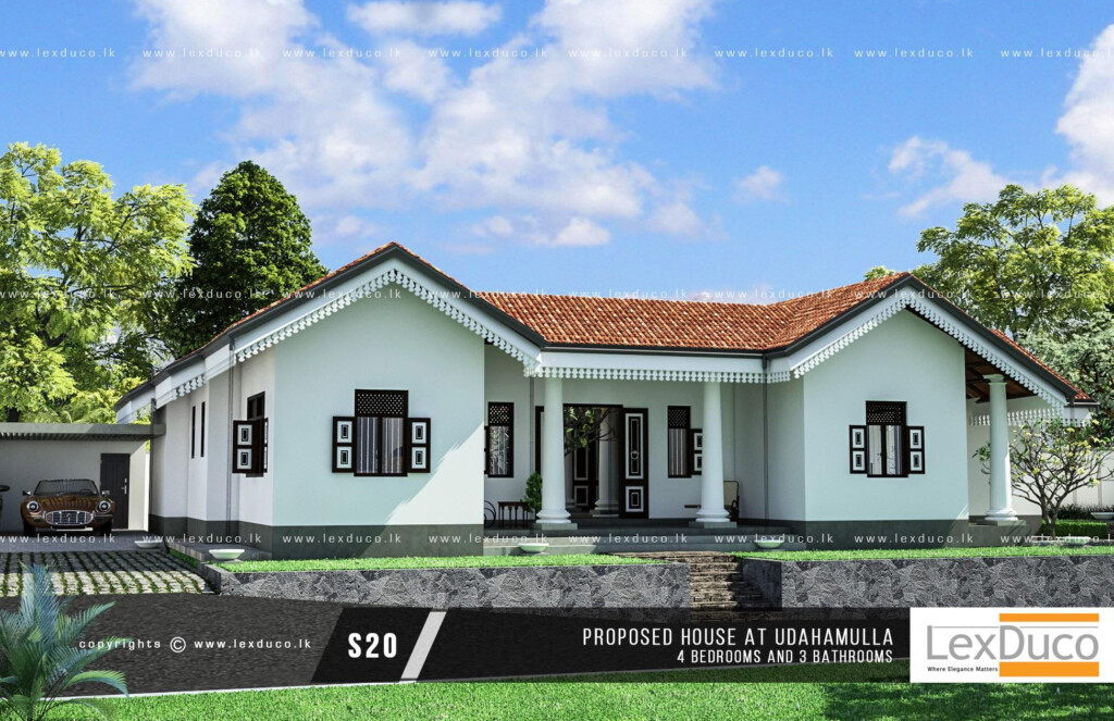 73 Striking Sri Lanka House Plan Voted By The Construction Association - Single Story House Plans In Sri Lanka