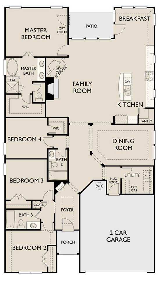 Ashton Woods Homes Del Rio - Ashton Two Story House Plans