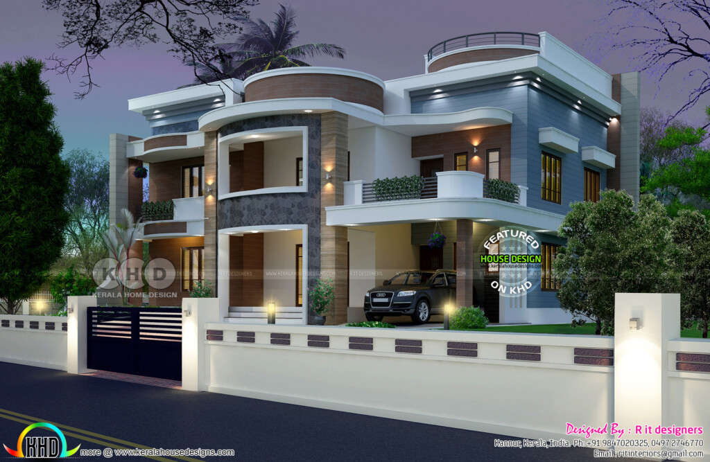 Astounding 6 Bedroom House Plan Kerala Home Design And Floor Plans  - 3 Story 6 Bedroom House Plans