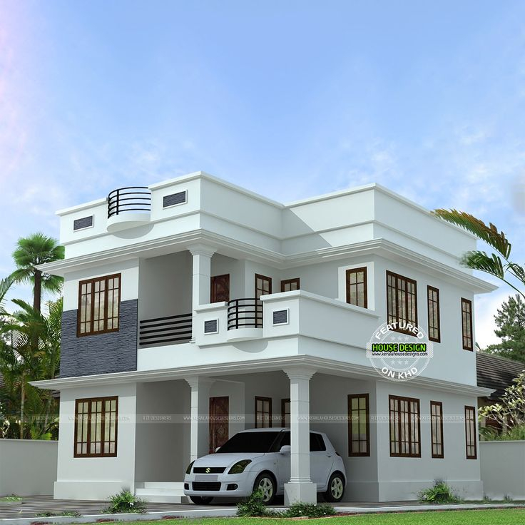 Beautiful House Double Story House Two Story House Design Home Design  - Double Story House Plans Kerala