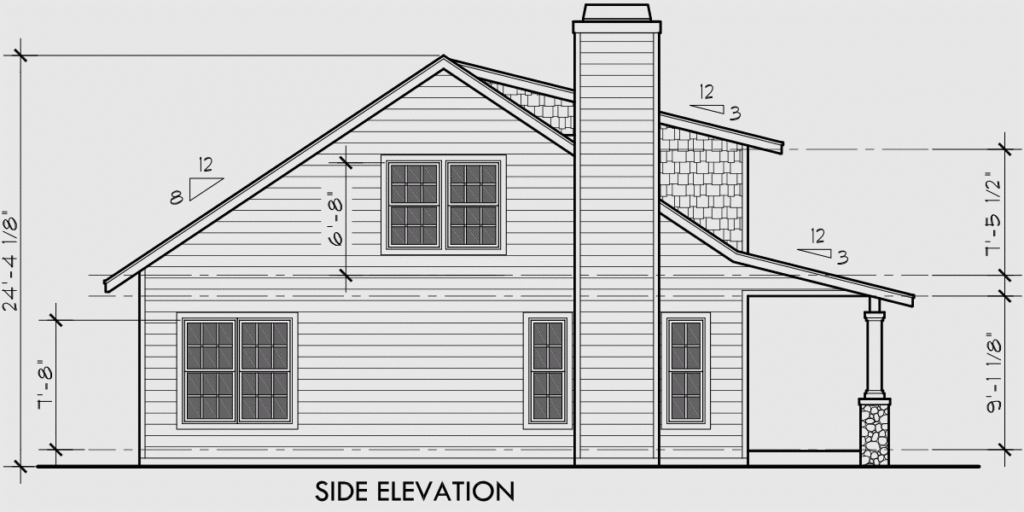 Bungalow House Plans 1 5 Story House Plans - Bungalow 1.5 Story House Plans