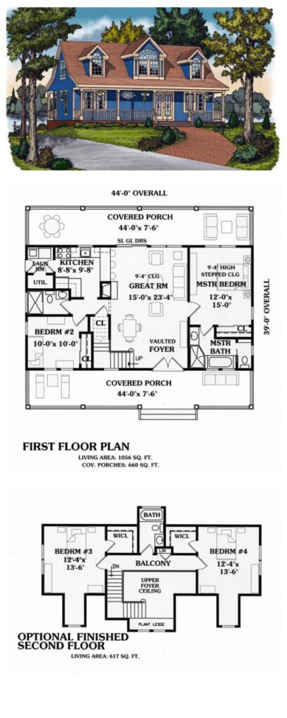 Cape Cod House Floor Plans Exploring The Classic American Design  - Cape Cod 1 1 2 Story House Plans