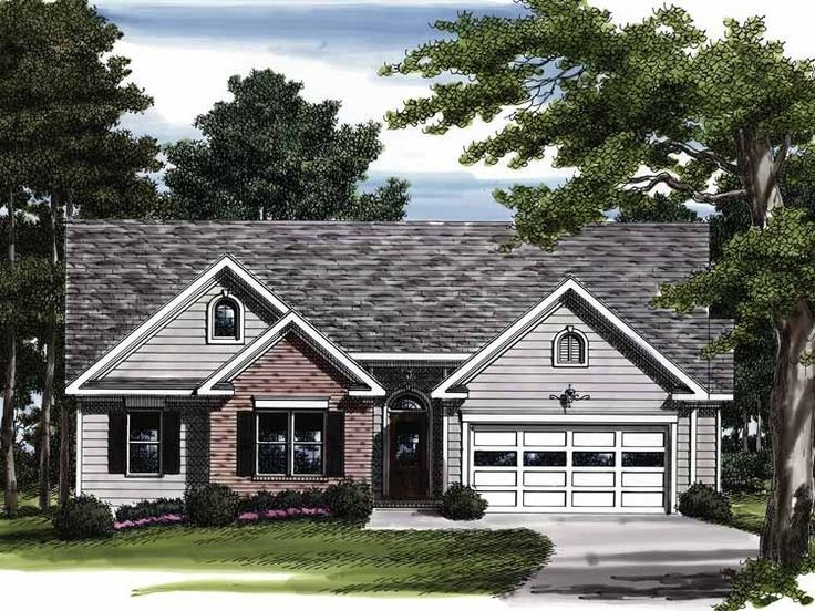 Colonial House Plan With 1354 Square Feet And 3 Bedrooms From Dream  - 2 Story House Plan 1354 Square Feet