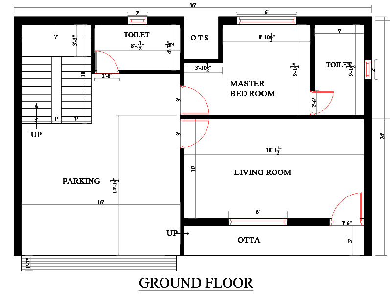 Column Layout Plan For Two Story Building Learn Everything Civil  - Two Story House Plans With Columns