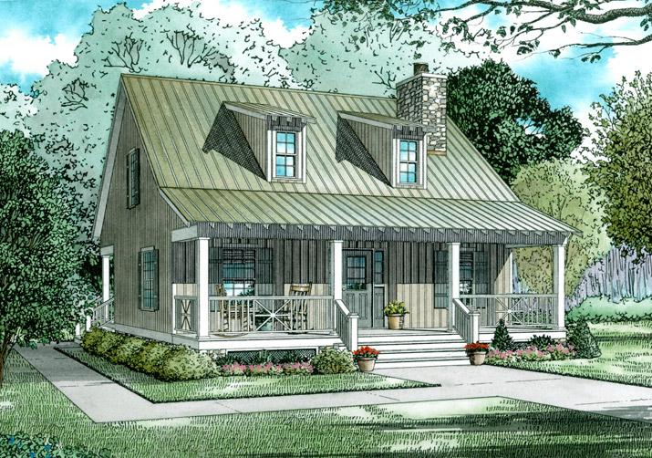 Cottage Plan 1 400 Square Feet 2 Bedrooms 2 Bathrooms 110 00311 - 1400 Sq Ft House Plans 2 Story