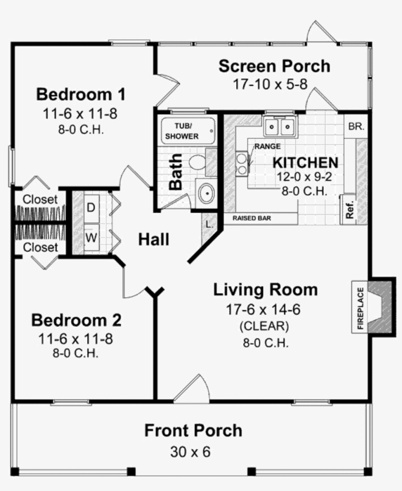 Cottage Style House Plan 800 Sq Ft Two Story House Plans 1024x1176  - 2 Story House Floor Plans 800 Sq Ft