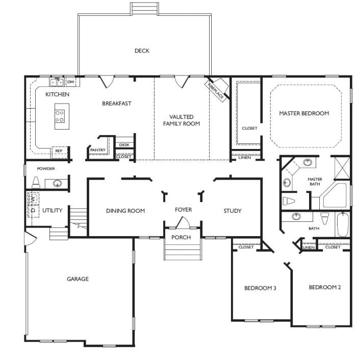 Custom Home Floor Plans Floorplans click - Custom One Story House Plans