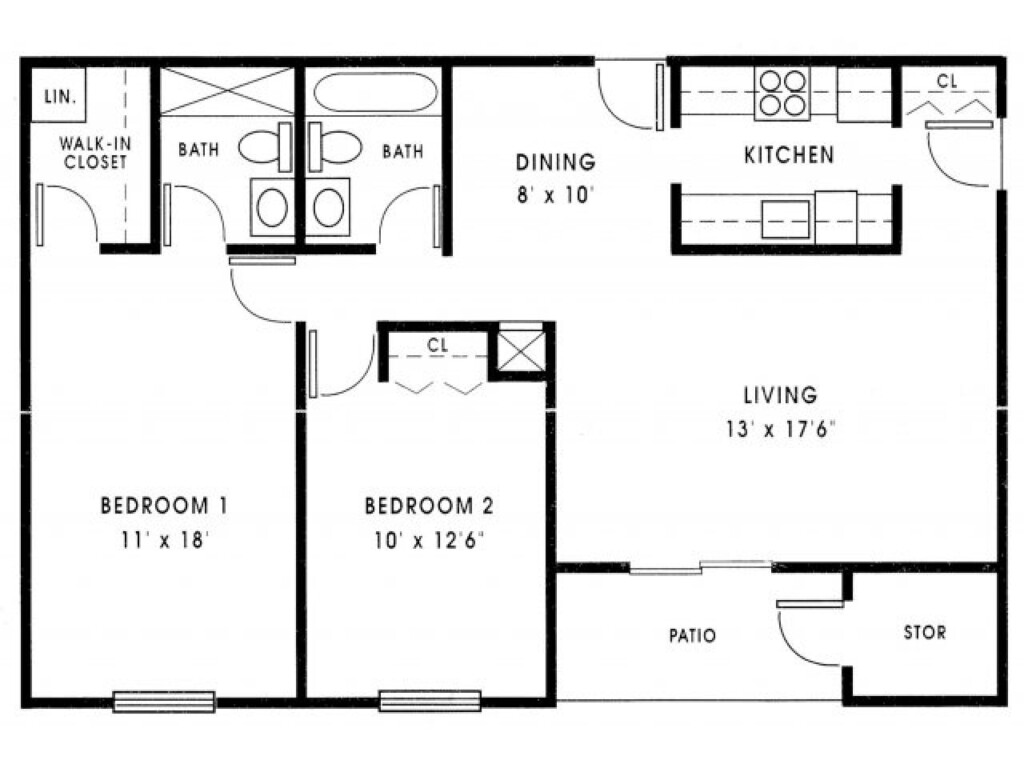 Designing The Perfect 1000 Square Feet House Plan House Plans - 2 Story 1000 Sq Ft House Plans