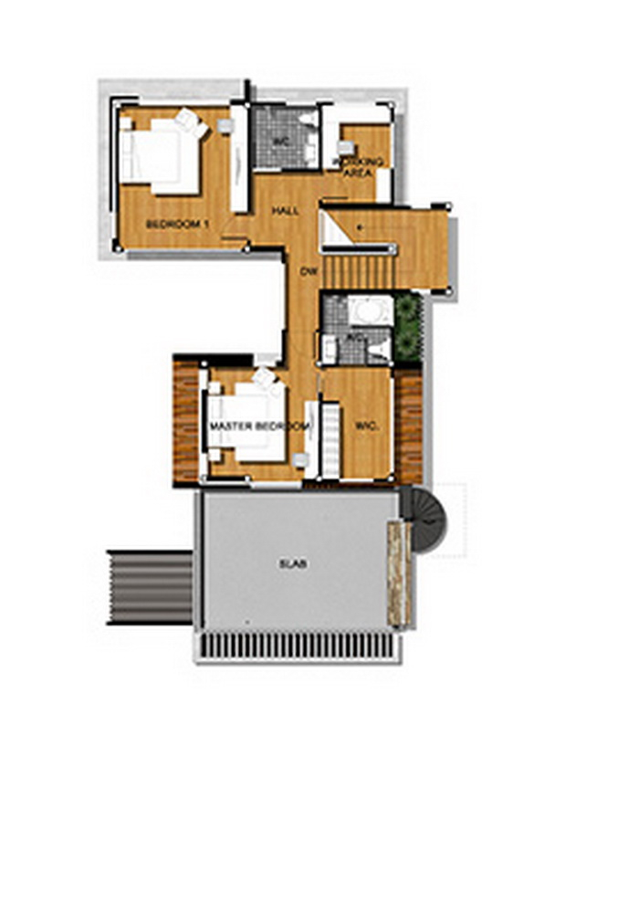 Double Story Stylish House Plan For 3600 Square Feet Acha Homes - 3600 Sqft 2 Story House Plans