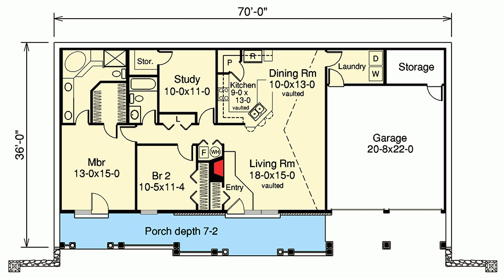 Earth Berm Home Plan With Style 57130HA Architectural Designs  - 2 Story Berm House Plans