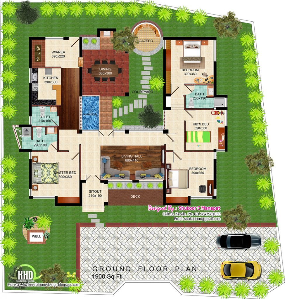 Eco Friendly House Designs Floor Plans Hawk Haven - 1 Story Eco Friendly Concrete House Plan