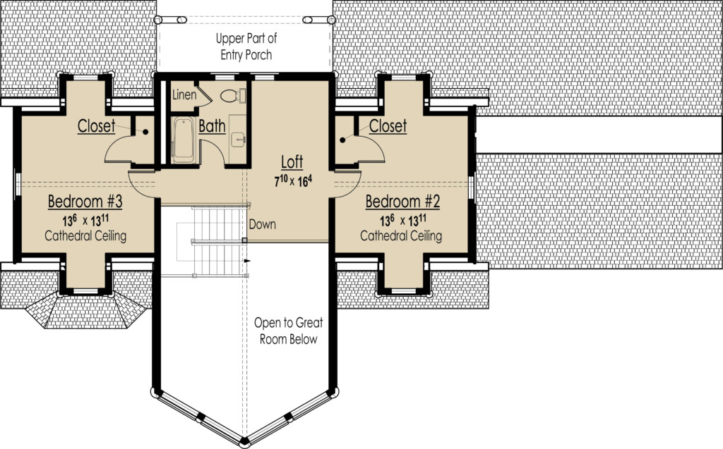 Energy Efficient House Floor Plans Design JHMRad 82120 - Single Story Energy Efficient House Plans